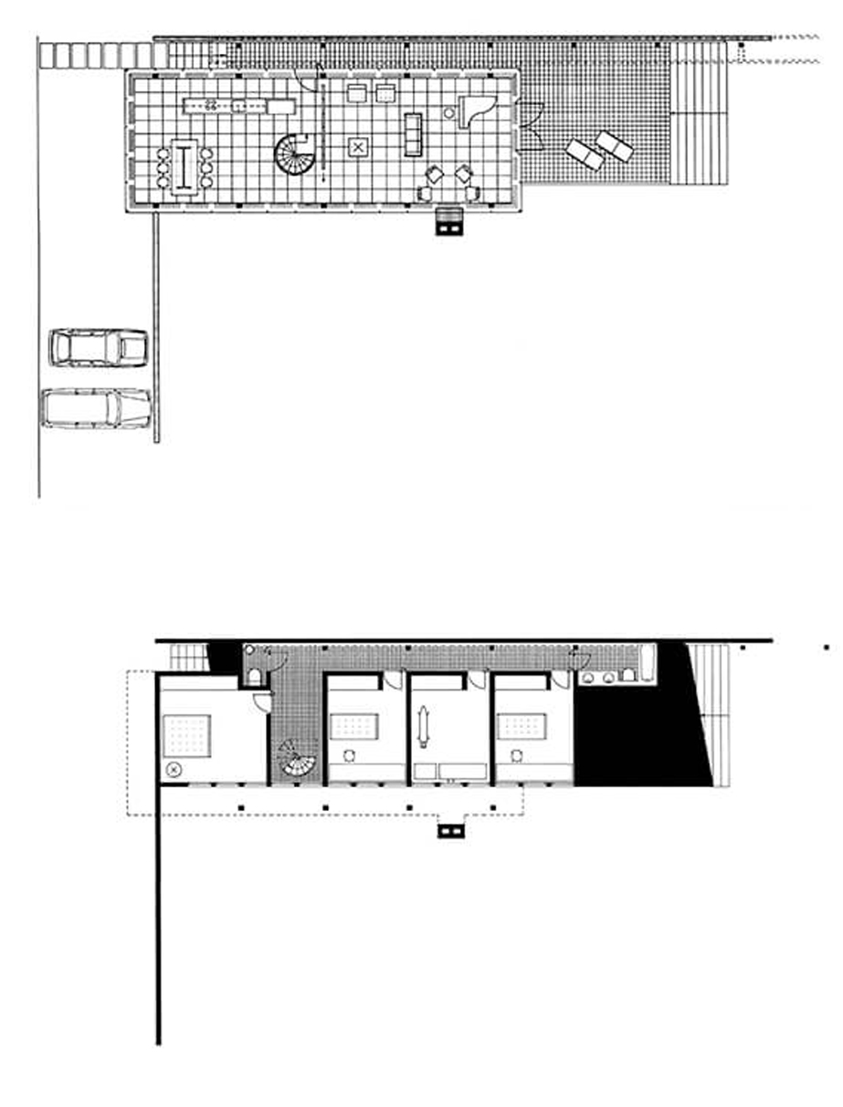 Vrijstaande-woning-Stiphout-1987-plattegronden