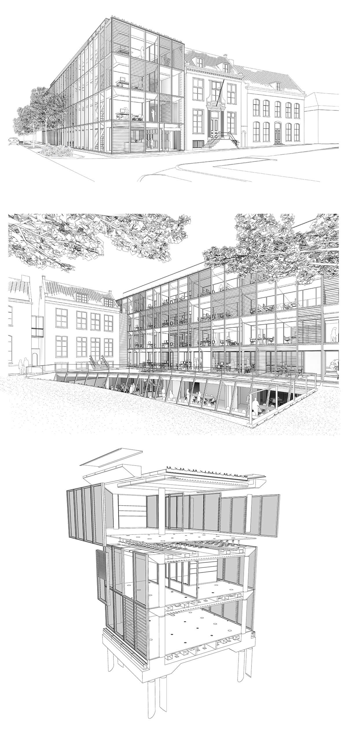 Fryske-Akademy,-Leeuwarden,-2010-tekeningen-02