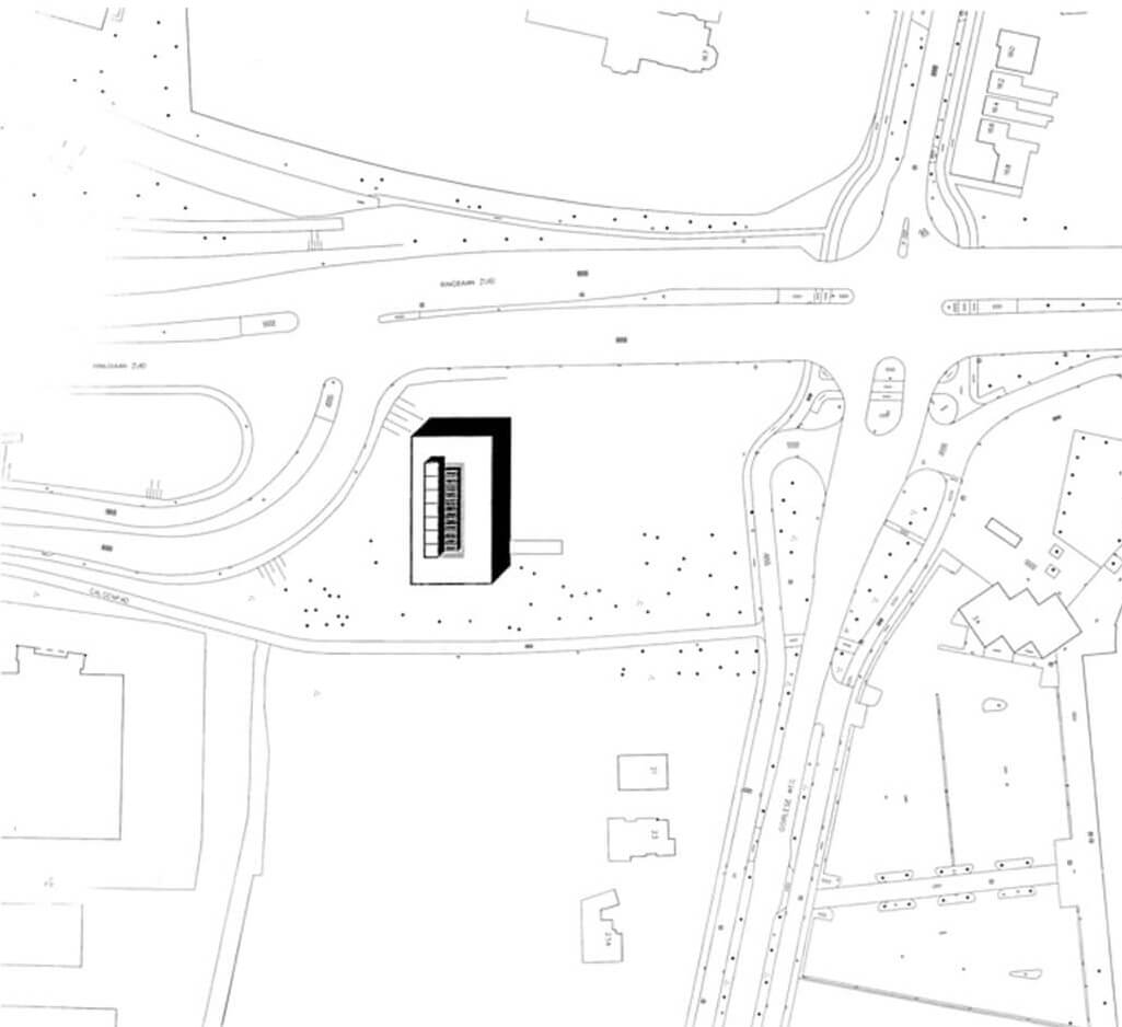 Kantoorgebouw-BOM,-Tilburg,-1998-2003-tekeningen
