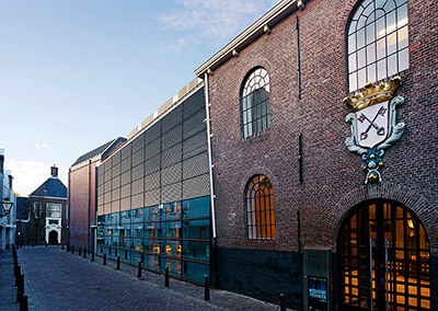 gevel museum boerhaave, leiden